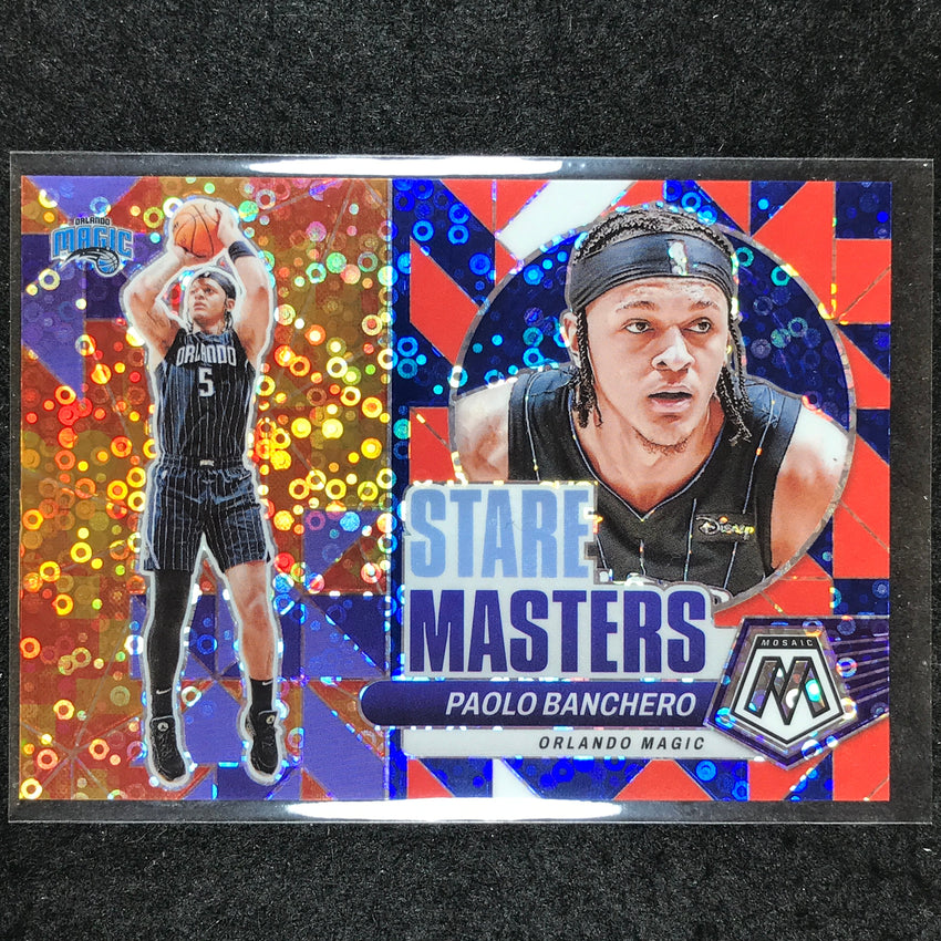 2023-24 Mosaic PAOLO BANCHERO Stare Masters Blue Fast Break 11/85 #15