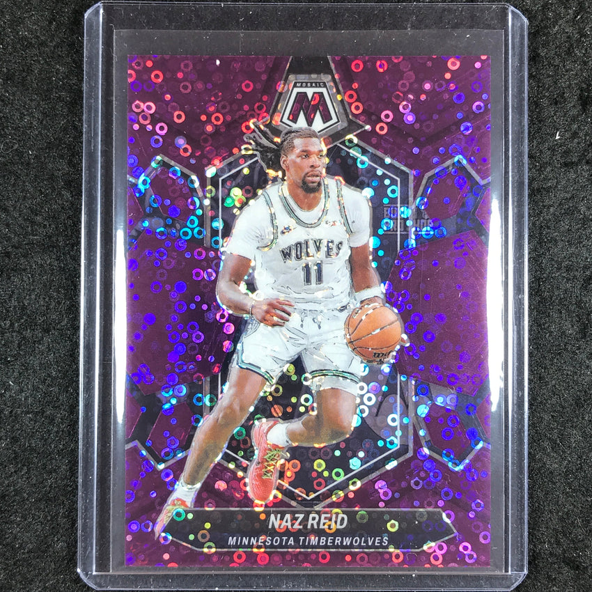 2023-24 Mosaic NAZ REID Base Purple Fast Break 1/50 #8