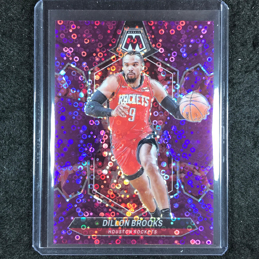 2023-24 Mosaic DILLON BROOKS Base Purple Fast Break 2/50 #23