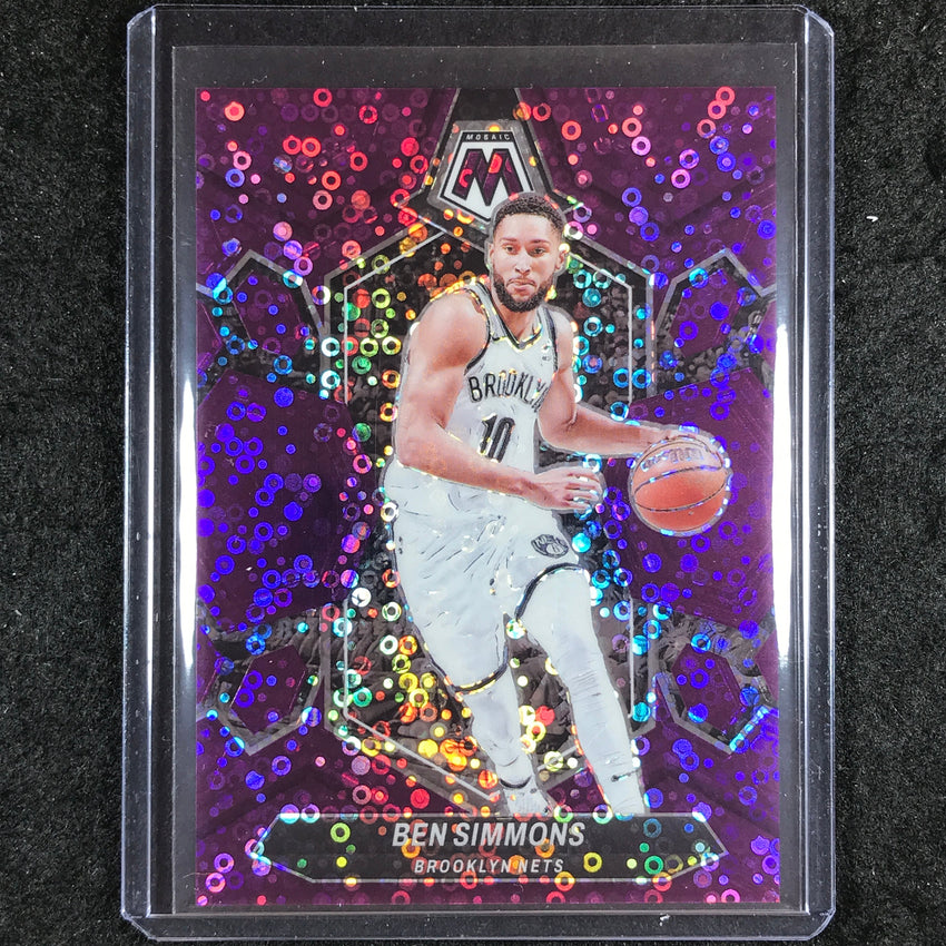 2023-24 Mosaic BEN SIMMONS Base Purple Fast Break 3/50 #29