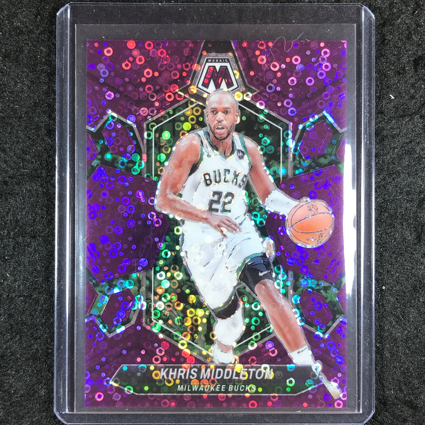 2023-24 Mosaic KHRIS MIDDLETON Base Purple Fast Break 20/50 #59