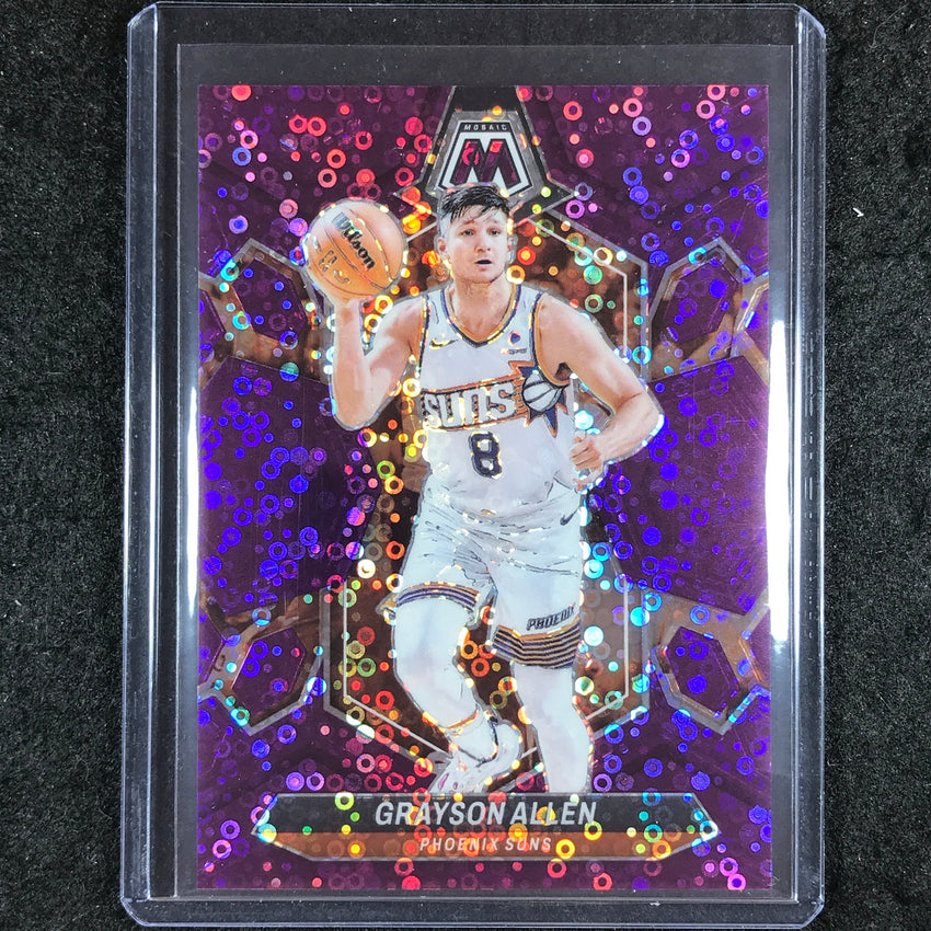 2023-24 Mosaic GRAYSON ALLEN Base Purple Fast Break 2/50 #69
