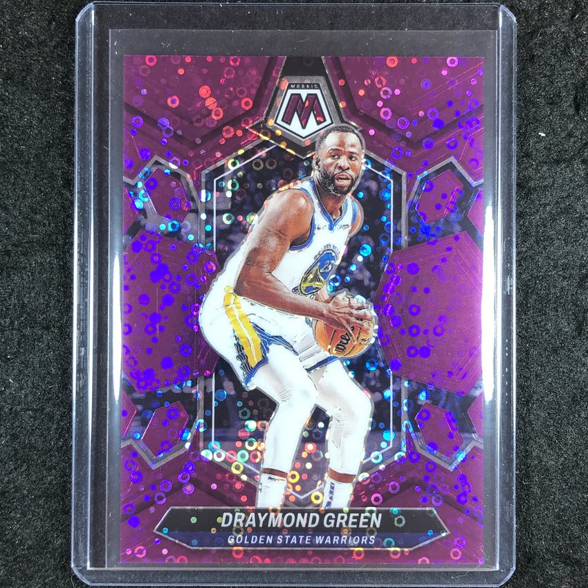 2023-24 Mosaic DRAYMOND GREEN Base Purple Fast Break 23/50 #130