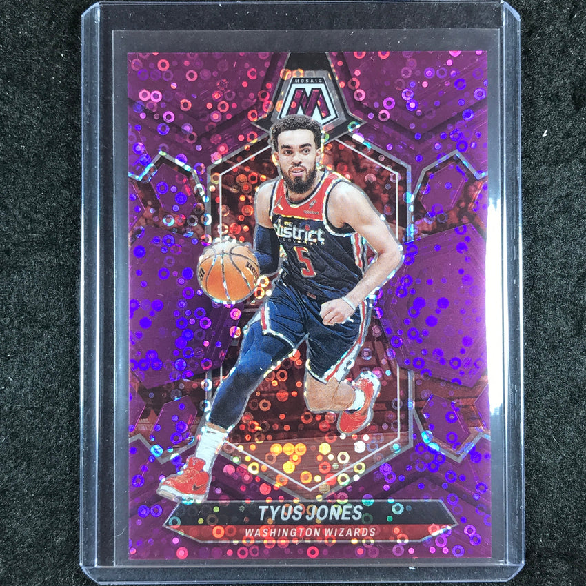 2023-24 Mosaic TYUS JONES Base Purple Fast Break 9/50 #176