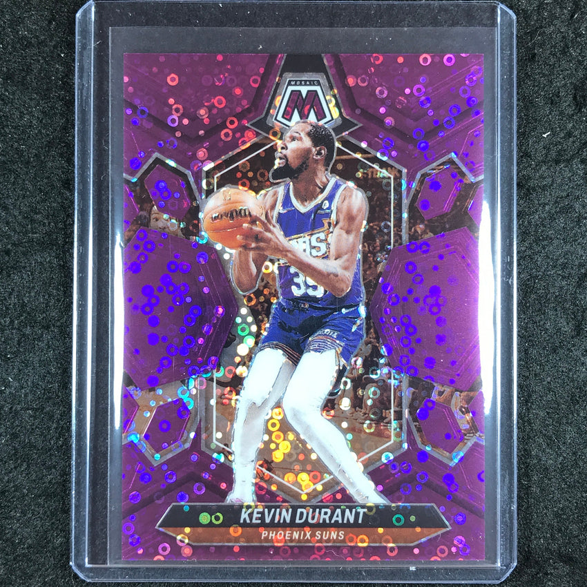 2023-24 Mosaic KEVIN DURANT Base Purple Fast Break 37/50 #180