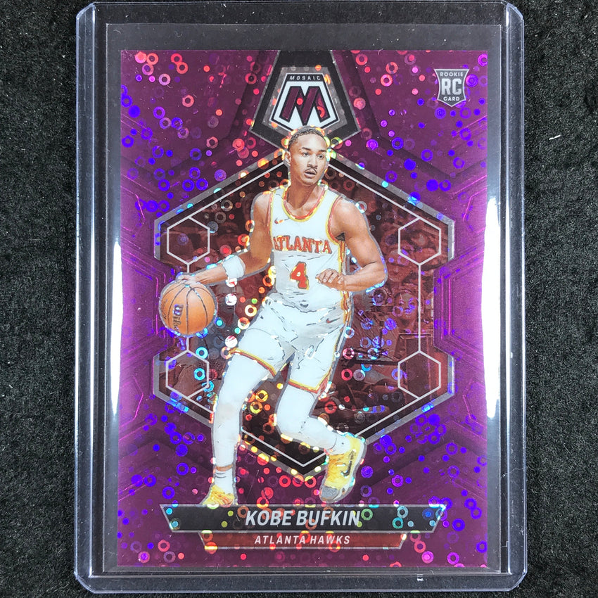 2023-24 Mosaic KOBE BUFKIN Rookie Base Purple Fast Break 15/50 #201