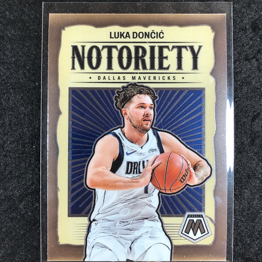 2023-24 Mosaic LUKA DONCIC Notoriety Base #8