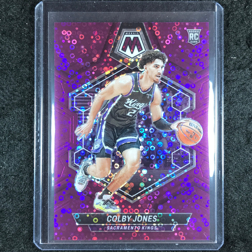 2023-24 Mosaic COLBY JONES Rookie Base Purple Fast Break 22/50 #211
