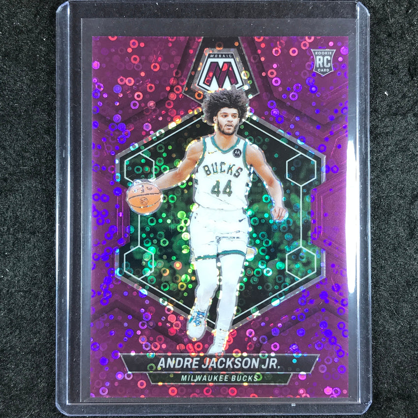 2023-24 Mosaic ANDRE JACKSON JR. Rookie Base Purple Fast Break 7/50 #234