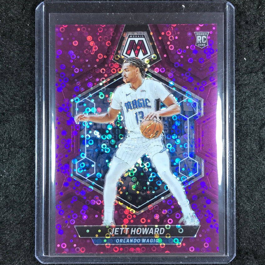 2023-24 Mosaic JETT HOWARD Rookie Base Purple Fast Break 3/50 #240
