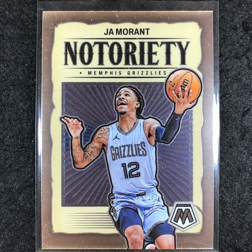 2023-24 Mosaic JA MORANT Notoriety Rookie Base #9