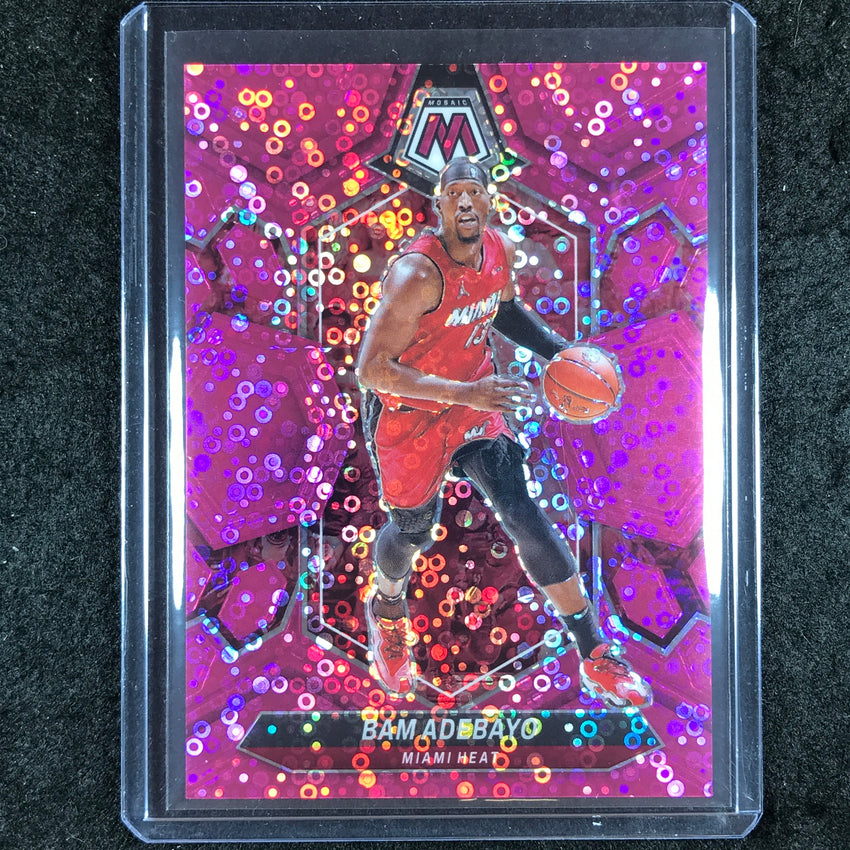 2023-24 Mosaic BAM ADEBAYO Base Pink Fast Break 4/20 #26