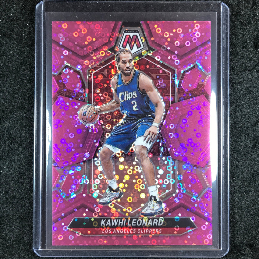 2023-24 Mosaic KAWHI LEONARD Base Pink Fast Break 3/20 #149