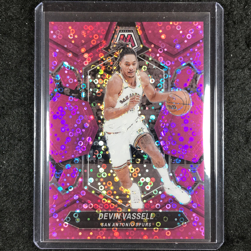 2023-24 Mosaic DEVIN VASSELL Base Pink Fast Break 19/20 #154