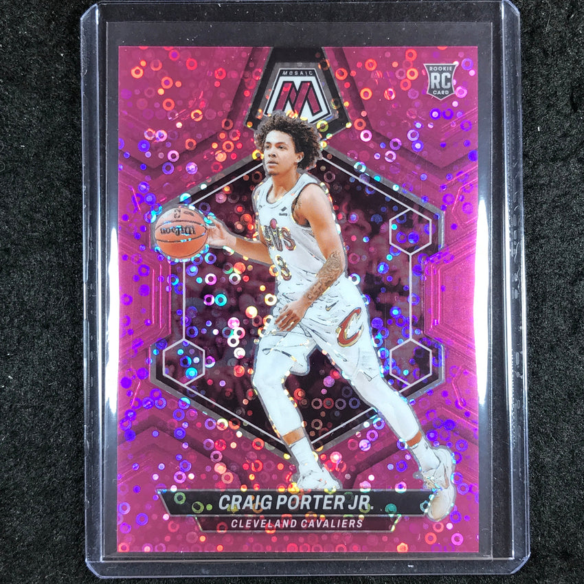 2023-24 Mosaic CRAIG PORTER JR. Rookie Base Pink Fast Break 6/20 #204