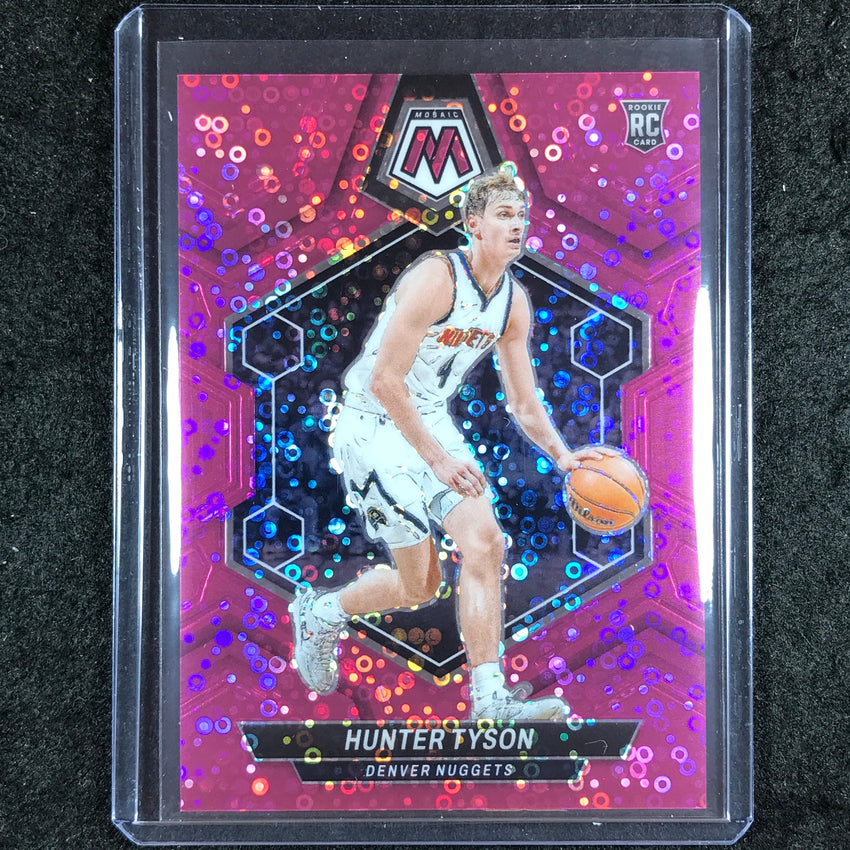 2023-24 Mosaic HUNTER TYSON Rookie Base Pink Fast Break 9/20 #241