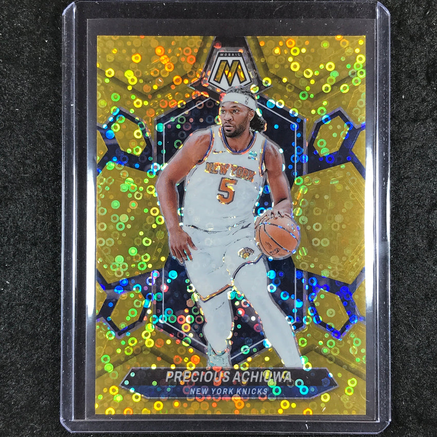 2023-24 Mosaic PRECIOUS ACHIUWA Base Gold Fast Break 6/10 #34