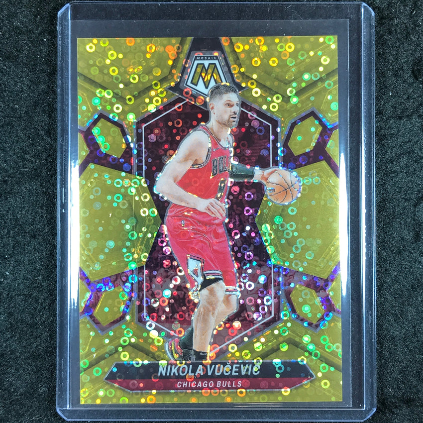 2023-24 Mosaic NIKOLA VUCEVIC Base Gold Fast Break 5/10 #123