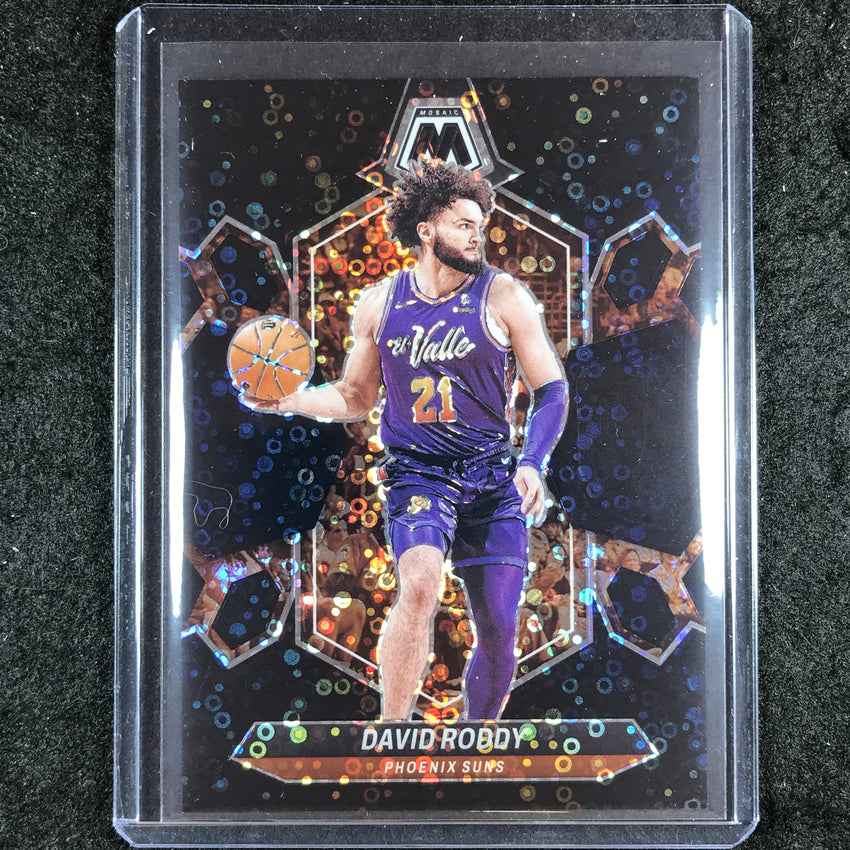 2023-24 Mosaic DAVID RODDY Base Black Fast Break 1/1 #157