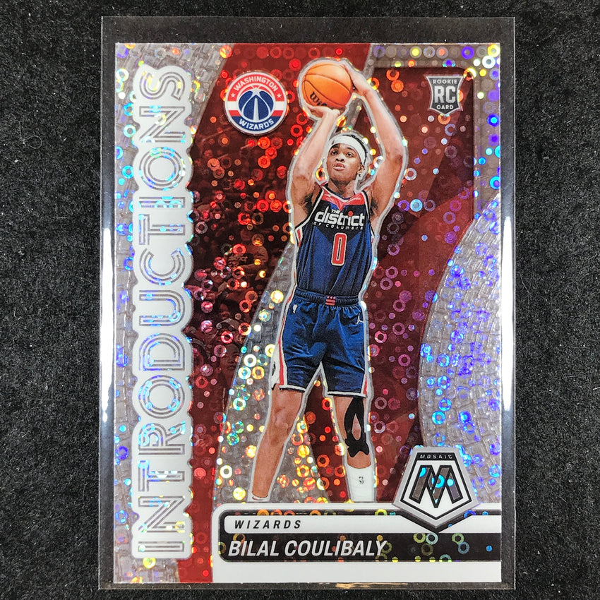 2023-24 Mosaic BILAL COULIBALY Introductions Rookie Fast Break #19