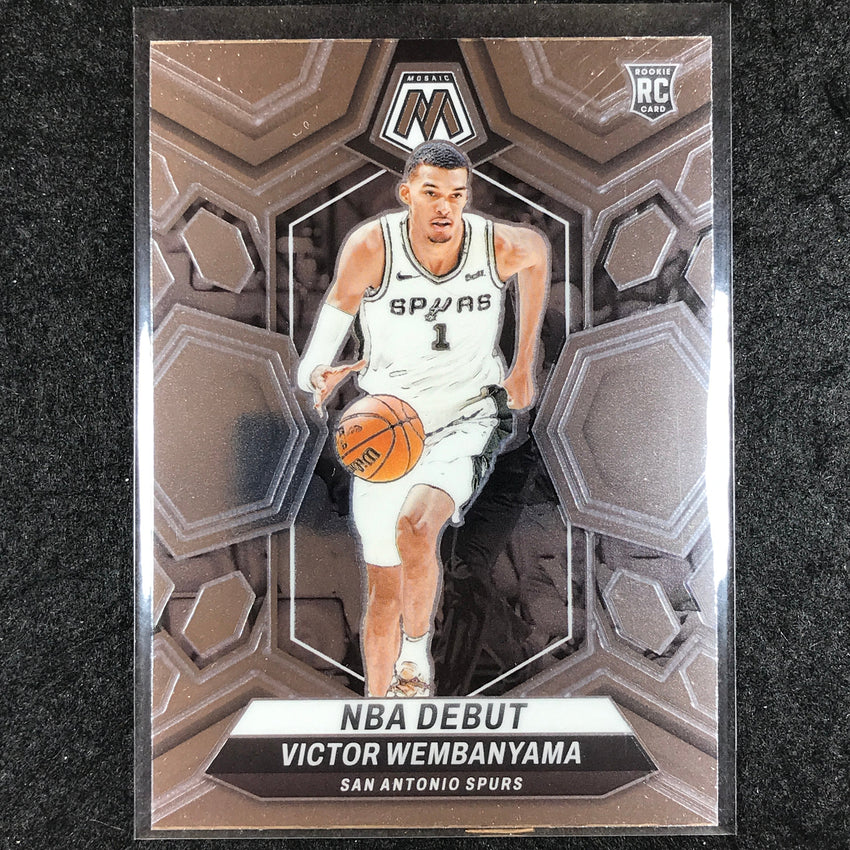 2023-24 Mosaic VICTOR WEMBANYAMA Rookie NBA Debut Base #257