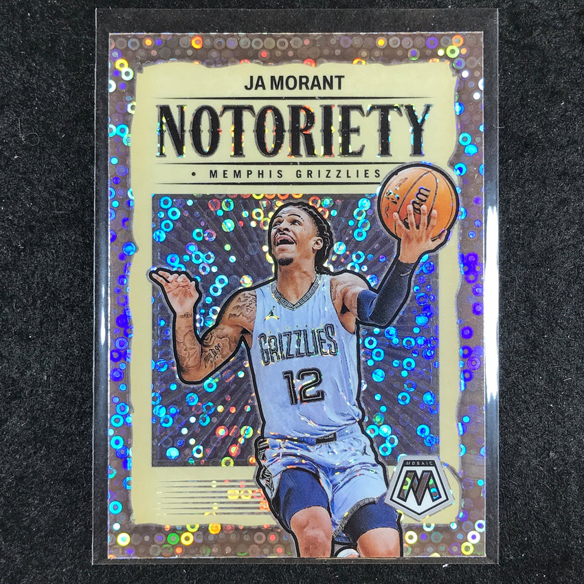 2023-24 Mosaic JA MORANT Notoriety Fast Break #9