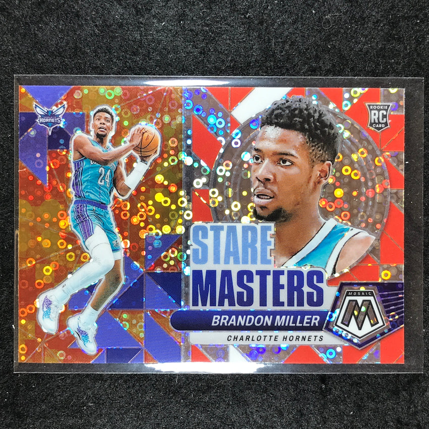2023-24 Mosaic BRANDON MILLER Stare Masters Rookie Fast Break #7