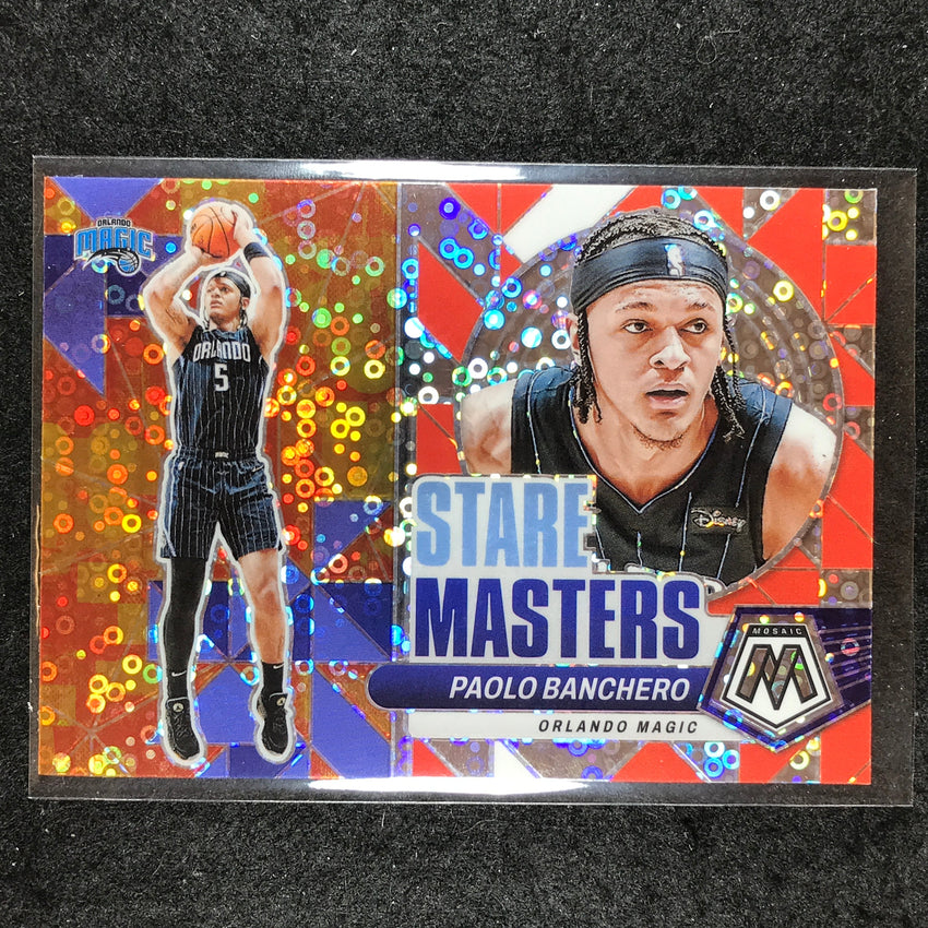 2023-24 Mosaic PAOLO BANCHERO Stare Masters Fast Break #15