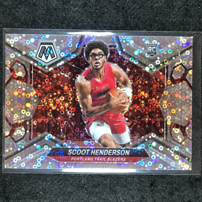 2023-24 Mosaic SCOOT HENDERSON Rookie Variations Fast Break #216