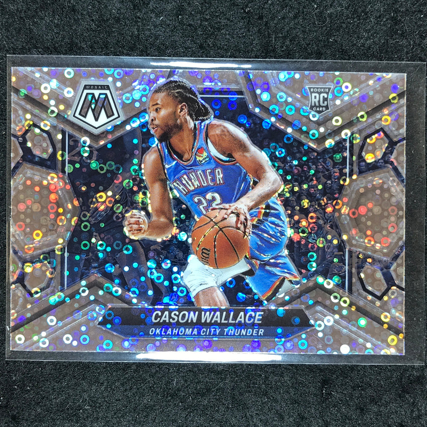 2023-24 Mosaic CASON WALLACE Rookie Variations Fast Break #218