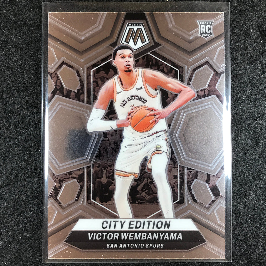 2023-24 Mosaic VICTOR WEMBANYAMA Rookie City Edition Base #282