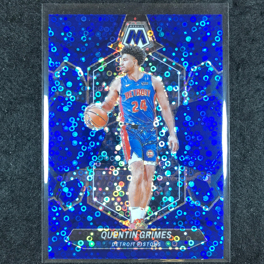 2023-24 Mosaic QUENTIN GRIMES Base Blue Fast Break 2/85 #37