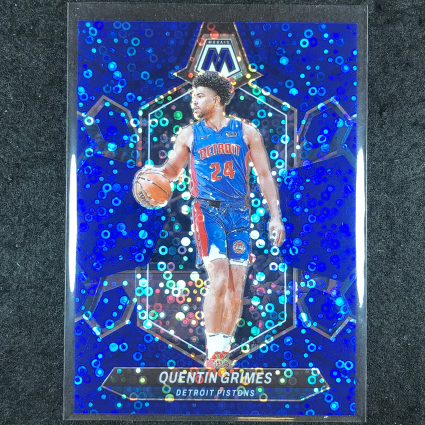 2023-24 Mosaic QUENTIN GRIMES Base Blue Fast Break 66/85 #37