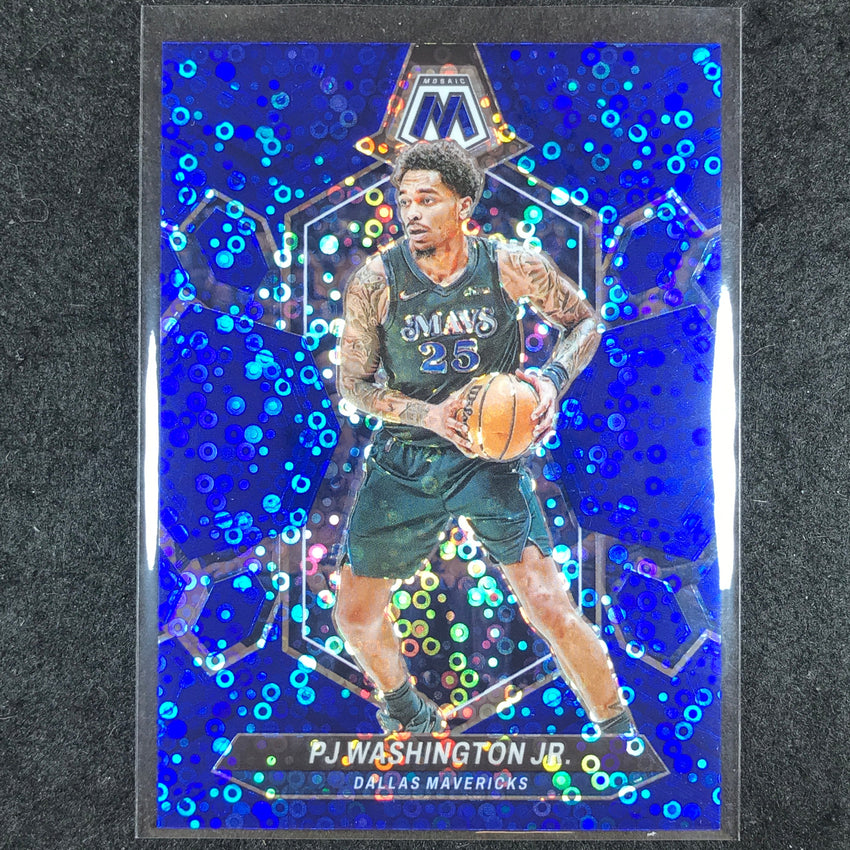 2023-24 Mosaic PJ WASHINGTON JR. Base Blue Fast Break 10/85 #80