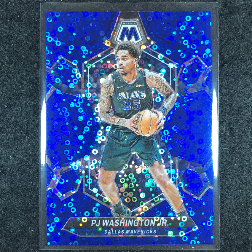 2023-24 Mosaic PJ WASHINGTON JR. Base Blue Fast Break 50/85 #80