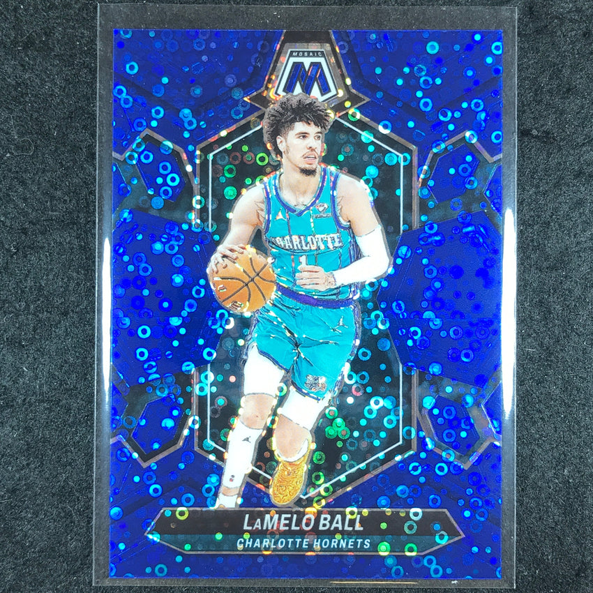 2023-24 Mosaic LAMELO BALL Base Blue Fast Break 75/85 #122