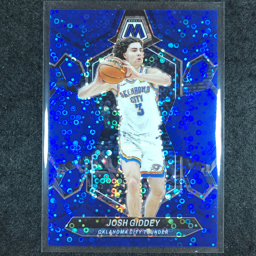 2023-24 Mosaic JOSH GIDDEY Base Blue Fast Break 20/85 #150