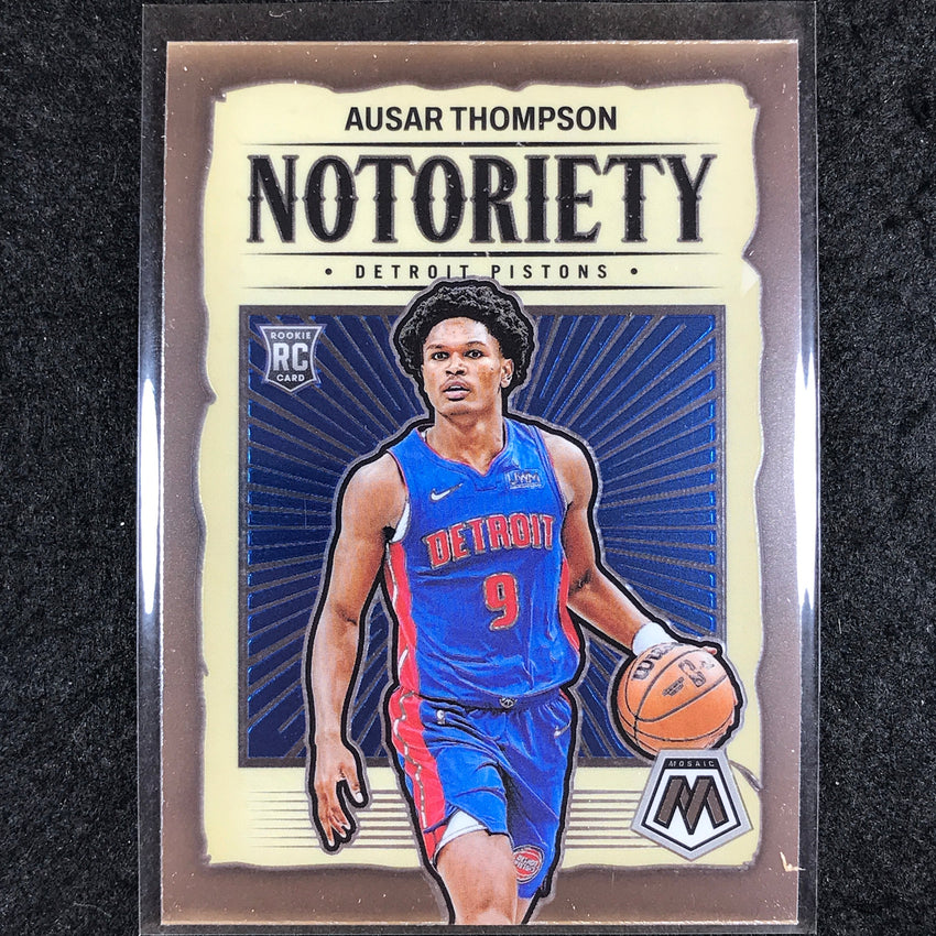 2023-24 Mosaic AUSAR THOMPSON Notoriety Rookie Base #1