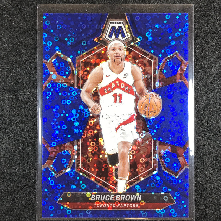 2023-24 Mosaic BRUCE BROWN Base Blue Fast Break 40/85 #185
