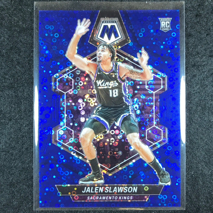 2023-24 Mosaic JALEN SLAWSON Rookie Base Blue Fast Break 44/85 #206