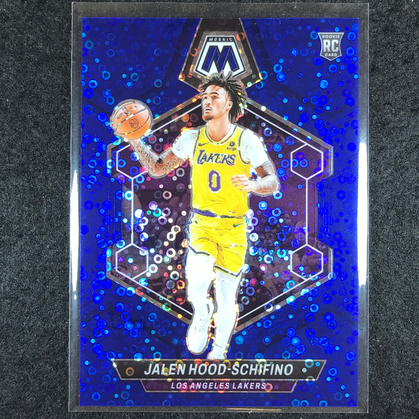 2023-24 Mosaic JALEN HOOD-SCHIFINO Rookie Base Blue Fast Break 29/85 #223