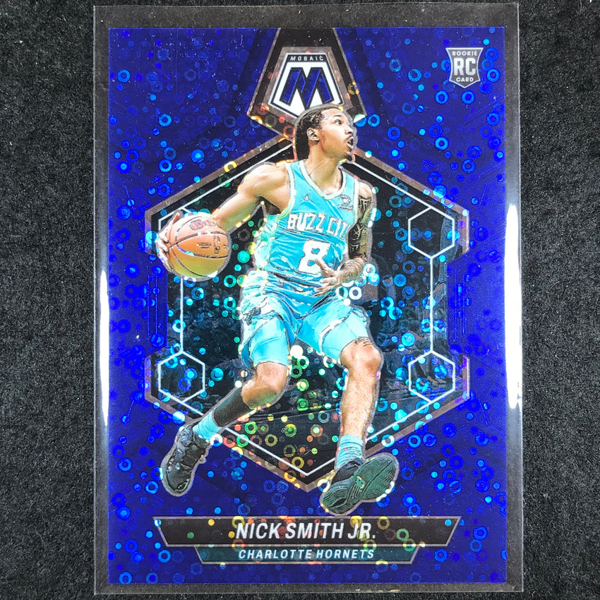 2023-24 Mosaic NICK SMITH JR. Rookie Base Blue Fast Break 43/85 #242