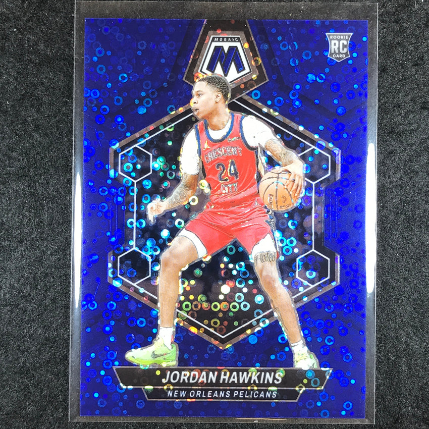 2023-24 Mosaic JORDAN HAWKINS Rookie Base Blue Fast Break 13/85 #243