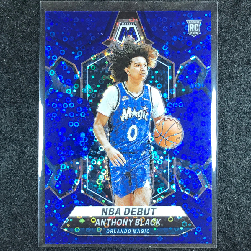 2023-24 Mosaic ANTHONY BLACK Rookie NBA Debut Blue Fast Break 70/85 #263