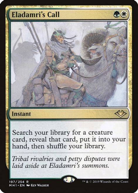 Eladamris Call - 197/254 - Rare Modern Horizons