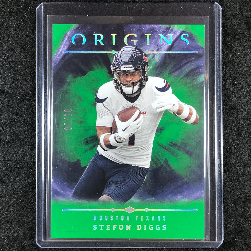 2024 Origins Football STEFON DIGGS Base Green 9/10 #4
