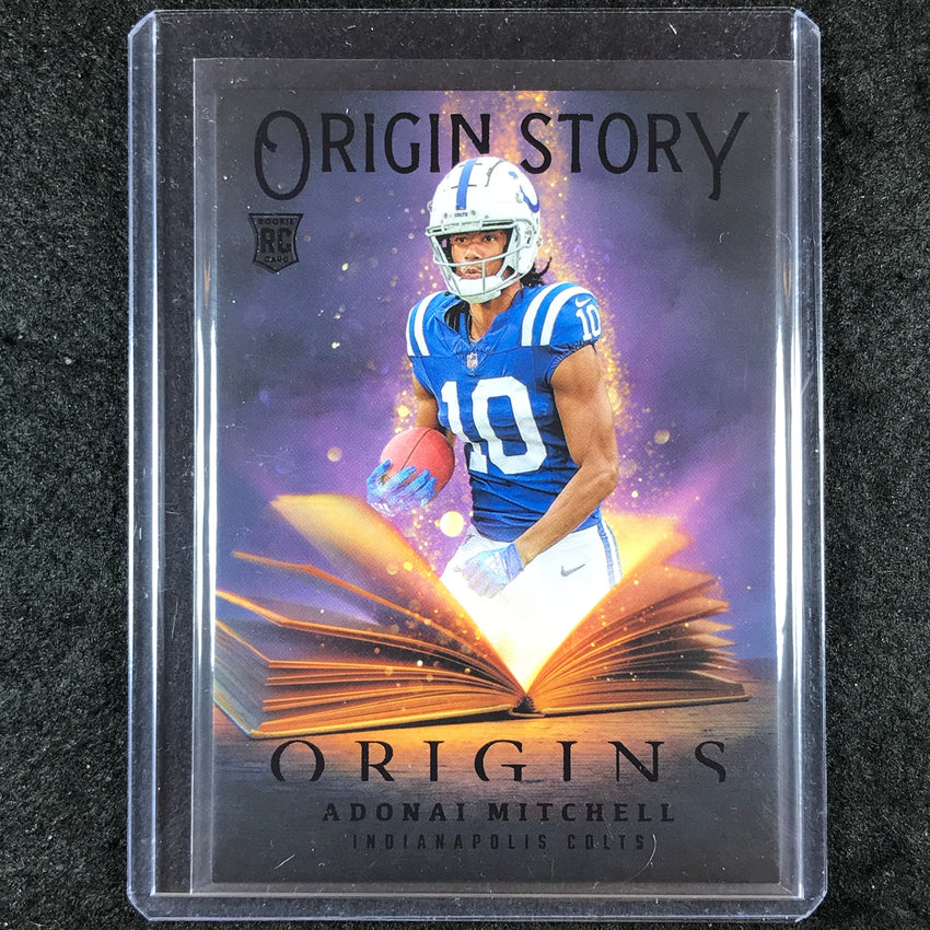 2024 Origins Football ADONAI MITCHELL Origin Story Rookie SSP #19
