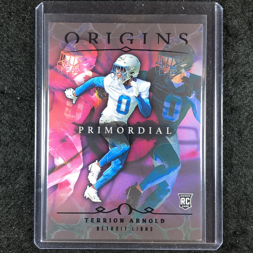 2024 Origins Football TERRION ARNOLD Primordial Rookie SSP #18