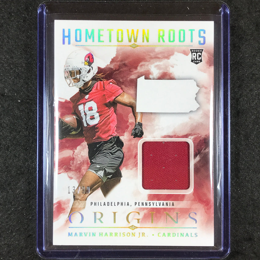 2024 Origins Football MARVIN HARRISON JR. Hometown Roots Rookie Jersey 13/99