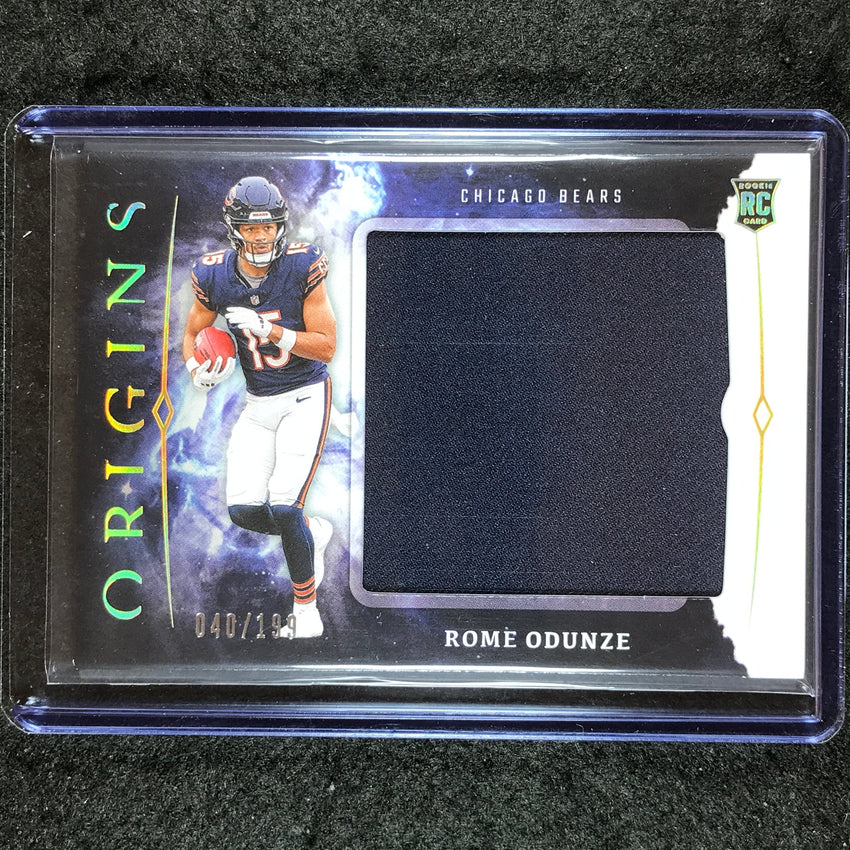 2024 Origins Football ROME ODUNZE Rookie Jumbo Jerseys Relic 40/199